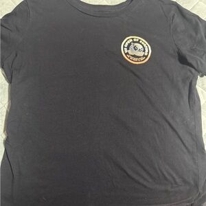 Black T-Shirt with US Open of Surfing Logo